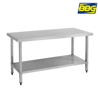 MESA DE TRABAJO EN ACERO INOXIDABLE MT BBG