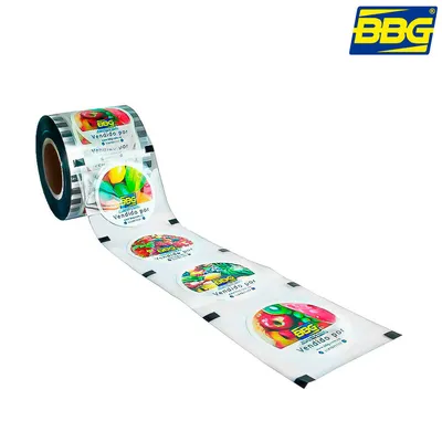 Rollo de plstico film para selladora de vasos BBG - RTO SELL-V