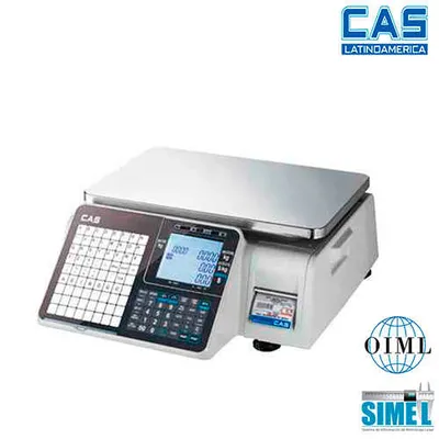 BALANZA ETIQUETADORA CAS CL-3000 B