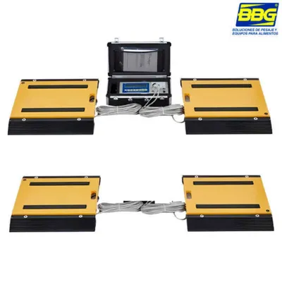 BASCULA PORTTIL CAMIONES DE 2 EJES  PESO TOTAL