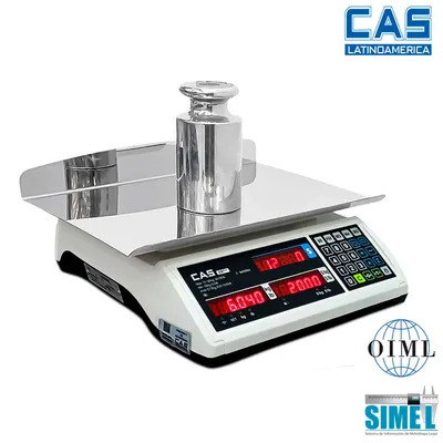 BALANZA LIQUIDADORA CAS ER-PLUS - PLANA ( LED )