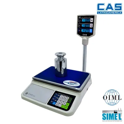 BALANZA LIQUIDADORA CAS PR-II TORRE / USB CONECTOR A PC