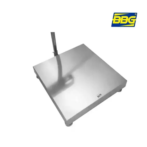 PLATAFORMA BASE SOPORTE INDUSTRIAL PARA BSCULA BBG PL60-INOX