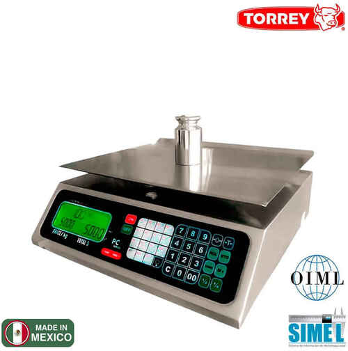 BALANZA LIQUIDADORA TORREY PCR-40