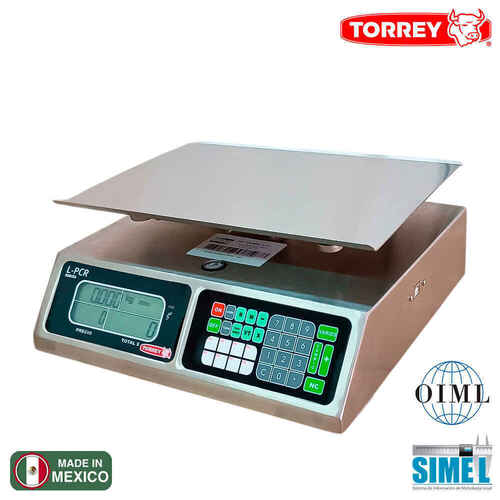 BALANZA LIQUIDADORA TORREY L-PCR20